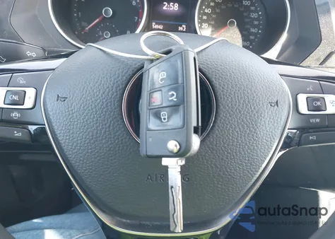 2019 Volkswagen Tiguan 2.0T S из США, поврежденный, VIN 3VV0B7AX8KM009495